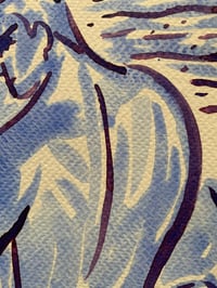 Image 4 of Watercolour ~ Blue Boys Series V