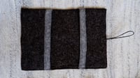 Image 4 of Harting Black Felt Book Cover - ‘Star’