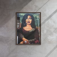 Image 1 of Shmona Lisa Bushwick Collective 2018 Framed Canvas