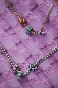 Image 1 of Micro Spacer Bead Charms – 3-Pack for Layering
