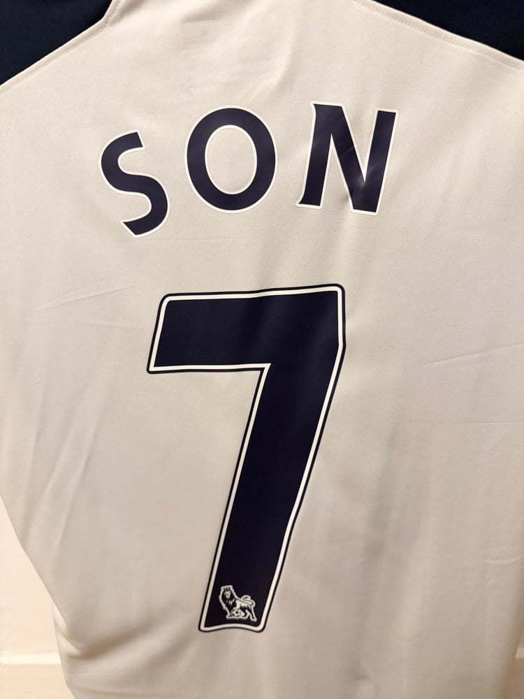 Image of Tottenham Hotspur “SON 7” 2016/17 Home Shirt + PL patches (M)