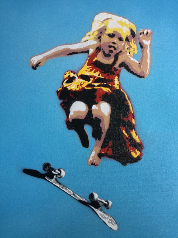 Image of Skater Girl canvas