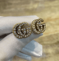 G Diamante Earrings 