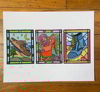 Image 1 of Queer Shoe Trifecta Print 