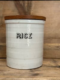 Image 1 of Ironstone rice jar