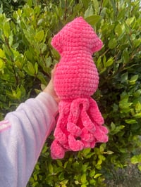 Image 4 of large squid plushie