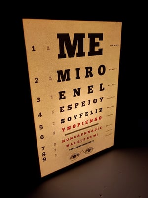 Image of Agudeza visual. Parálisis Permanente.