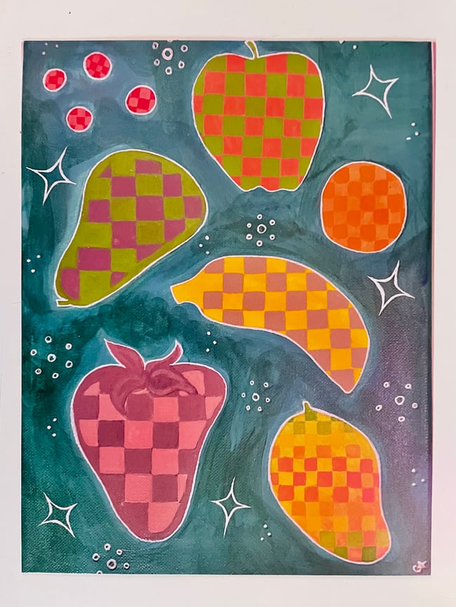 Fruitbath print