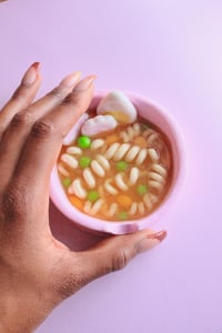 Image 1 of  Ramen Noodles ashtray / Jewellery holder / Paintbrush holder 