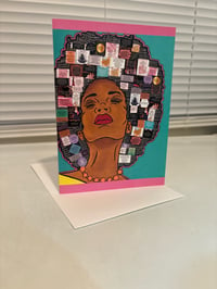 Image 1 of Afro-Mation  cards  (sold in packs of 5) 