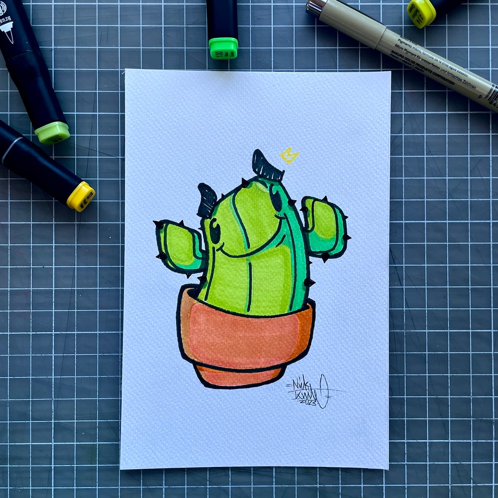 Image of CactusClan Sketchcard 01