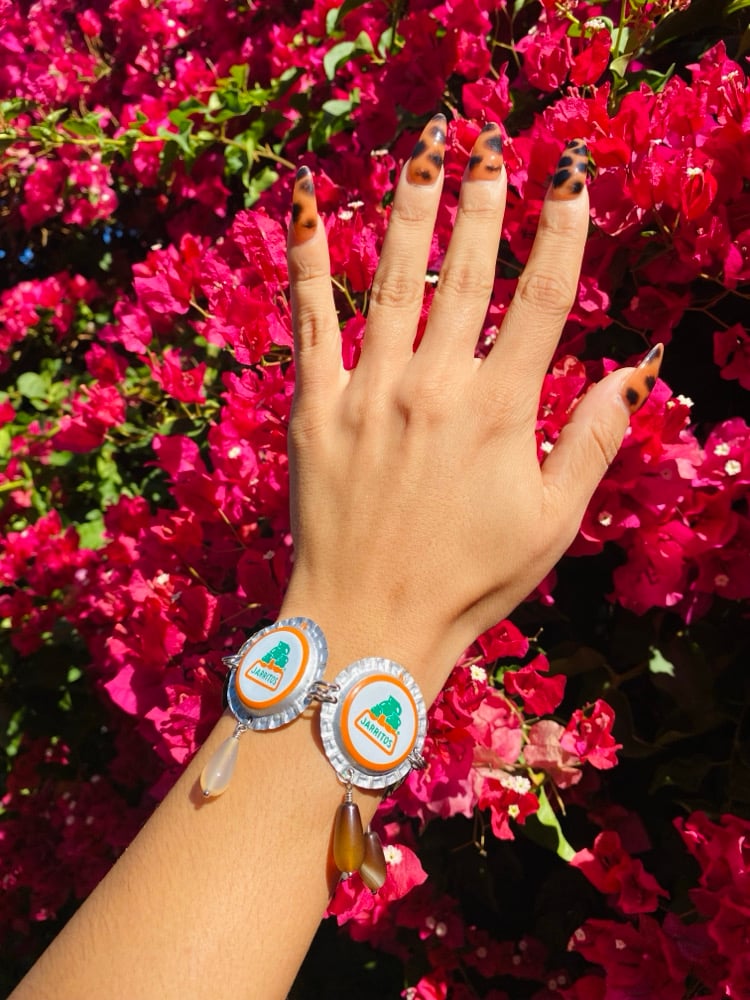Image of Jarritos Bottle Cap Bracelet 