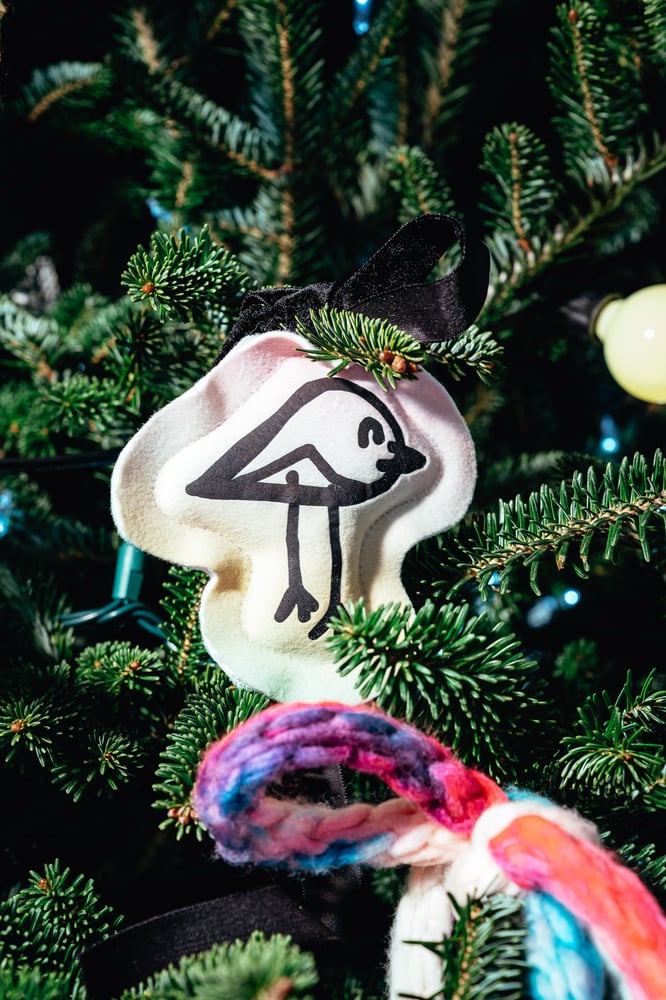 Image of Pajarito Doodle Ornament and charm