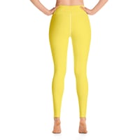 Image 2 of PARIS DAISY YOGA LEGGINGS 