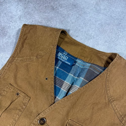 Image of 1990s Ralph Lauren Hunting Vest, Size Medium