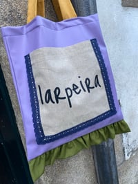 Image 1 of Bolsiña feita a man. LARPEIRA polipiel. Deseño exclusivo!