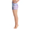 BOSSFITTED Glitter and Cheetah Print Yoga Shorts