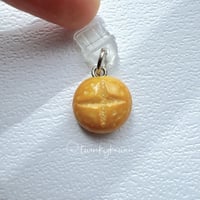 Image 2 of Miniature Bread - Polymer Clay Tamagotchi Uni Dust Plug