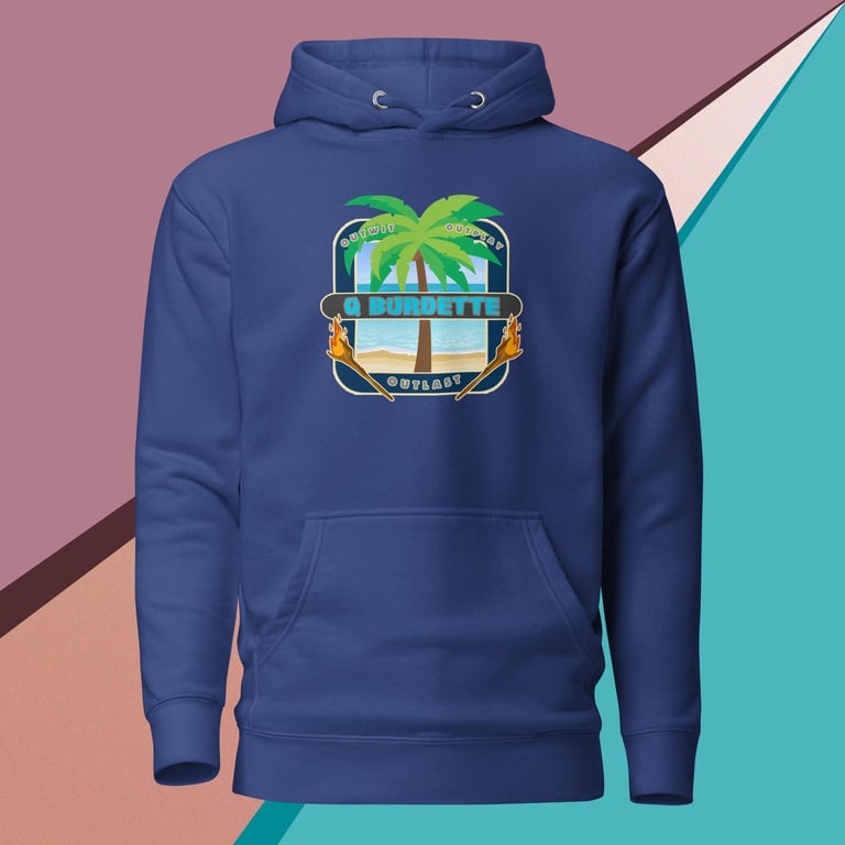 Q Burdette Survivin Hoodie Image 4