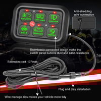Image 1 of LTR 6 Button LED Switch Panel