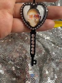  Key to my Heart photo necklace back in stock