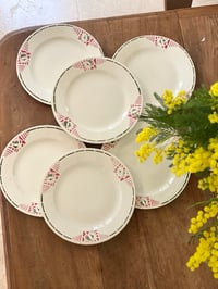Image 1 of Assiettes art déco 