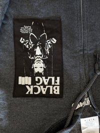 Image 4 of Black Flag puppet master hoodie ONE OFF size M