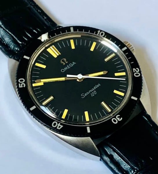 Image of Omega Seamaster gents watch.120m. Manual Wind.ref# 135.027-Cal.610-(ZP-01) BARGAIN PRICE 