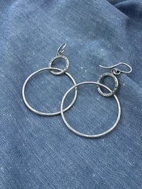 Image 4 of Double Hoops No. 3