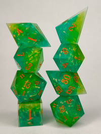 Image 3 of Citrus Twist<br>8 Piece Polyhedral Set