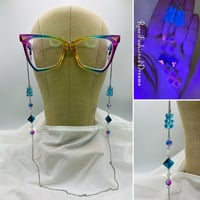 Image 2 of Gummy Bear UV Reactive Eyeglass Chain