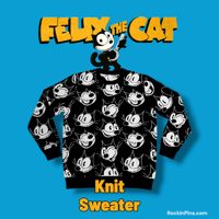Image 1 of Felix The Cat Knit Sweater