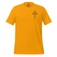 Image 1 of Triple flowers and tears Unisex t-shirt