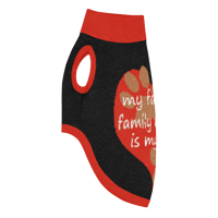 Image 2 of My favorite family member is my dog knitted pet sweater