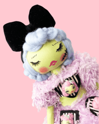 Image 1 of RESERVED FOR DEBBYE MEDIUM SPOOKY GIRL DOLL GALLERY 
