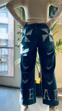 Image 3 of DISTRESSED PANTS MEDIUM
