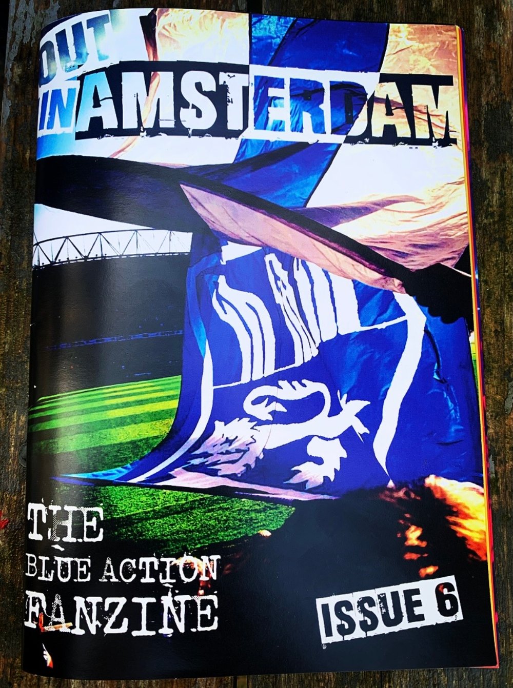 Out in Amsterdam The Blue Action Fanzine (ISSUE 6)