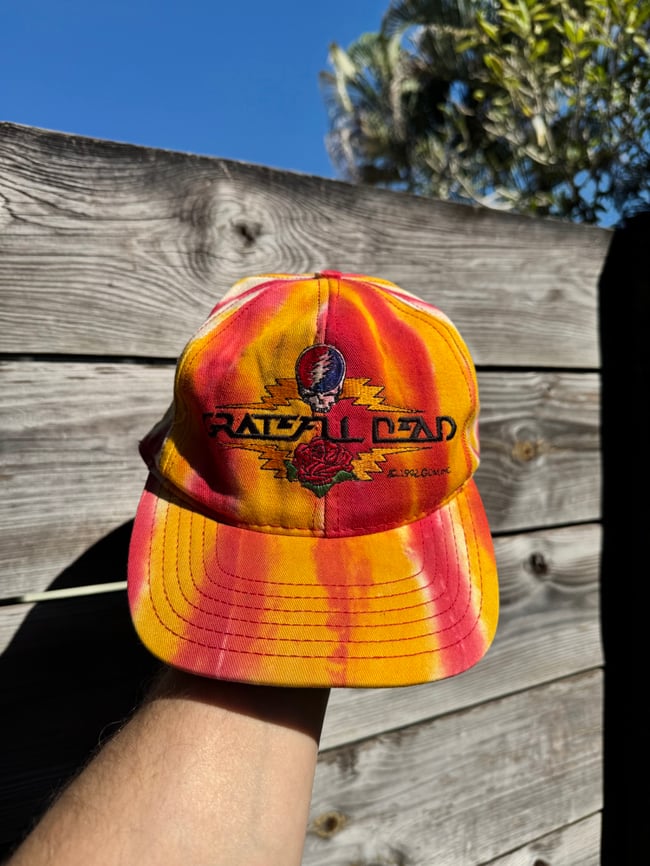 Grateful Dead 1992 Rose SYF SnapBack Hat