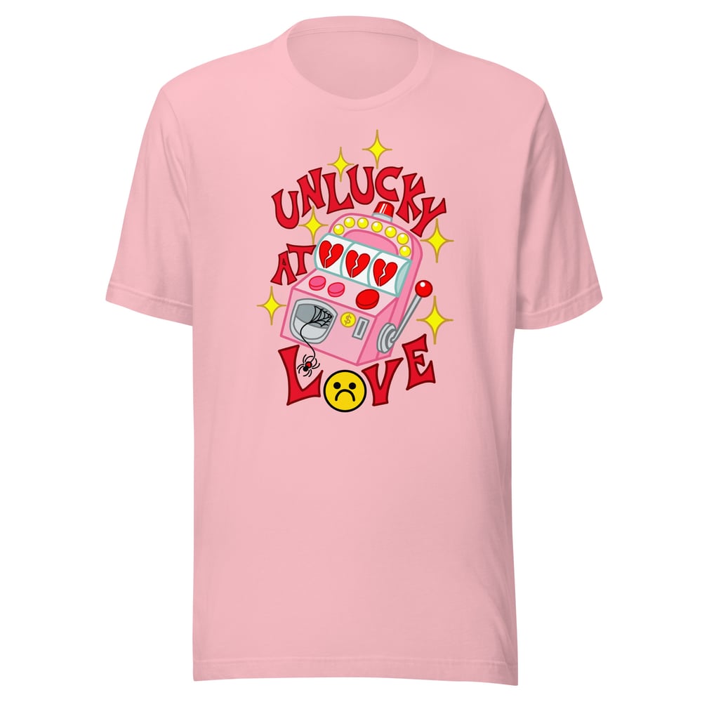Image of UNLUCKY AT LOVE TEE