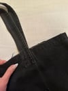 vintage black ESPRIT tote bag