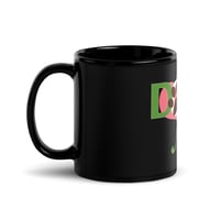 Image 4 of Dog Mom Black Glossy Mug