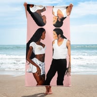 Image 1 of Icons Towel Pink