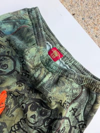 Image 3 of DYED REAL TREE HUGGING LOGO SWEATPANTS (XL/XXL)