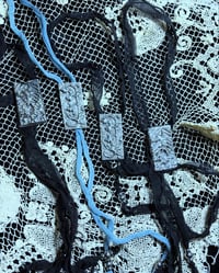 Image 3 of Wretched face pewter pendant 