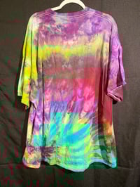 Image 4 of 4XL Godzilla Be Gay Do Crime Tie Dye Shirt 1
