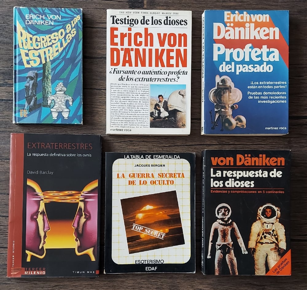 Spanish Language Alien/UFO books