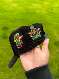 Image 3 of black hero SnapBack Black & Red