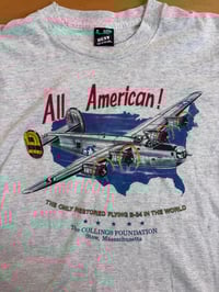 Image 2 of 90s B-24 All American Tee (medium)