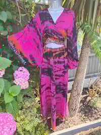 Image 1 of Athena Stevie Maxi Skirt Set- waist goes upto 44 inches then pulls in tiny size