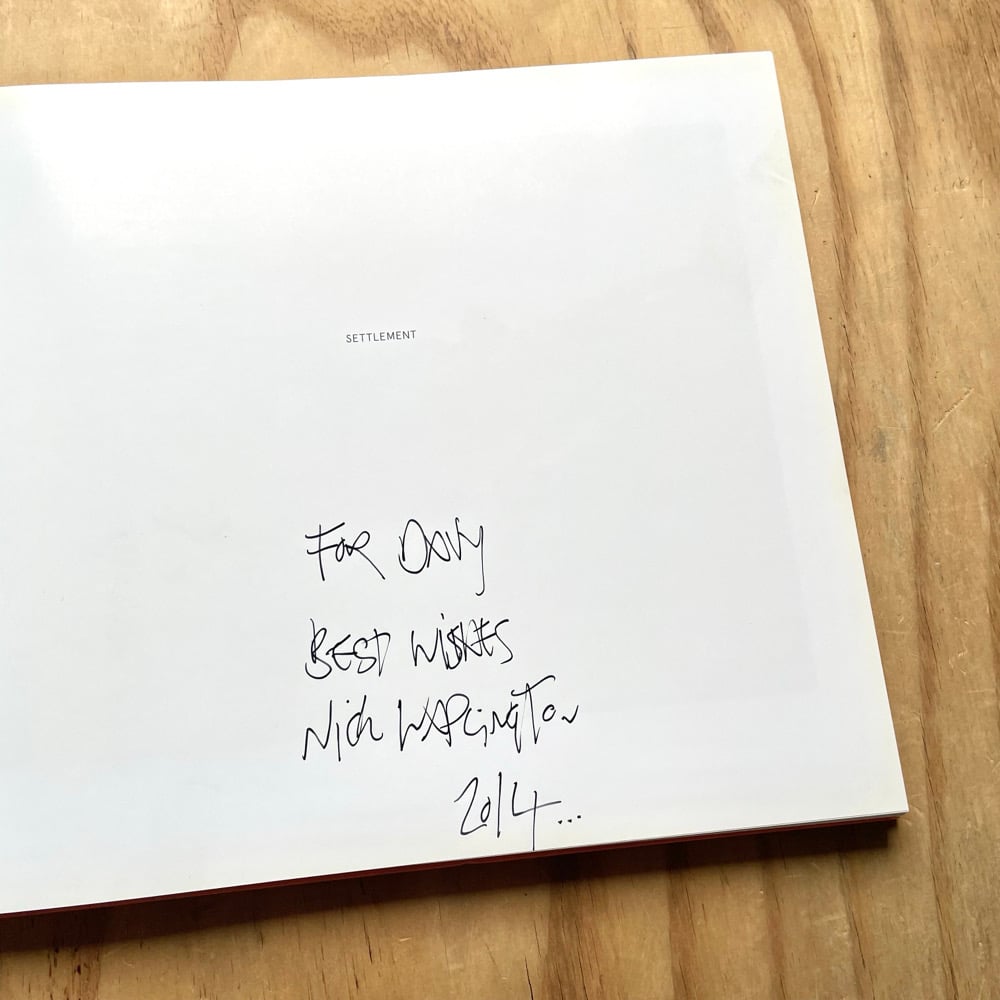 Nick Waplington - Settlement (Signed) | Photobook Junkies
